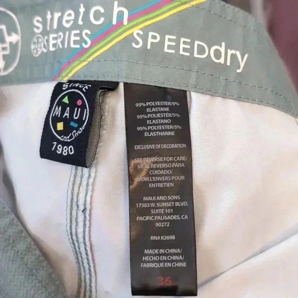 Maui and sons hydro terrain hybrid men's shorts - Picture 6 of 6